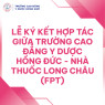 Lễ ký kết hợp tác giữa Trường Cao Đẳng Y Dược Hồng Đức - Nhà thuốc Long Châu (FPT)