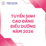 THÔNG TIN TUYỂN SINH CAO ĐẲNG ĐIỀU DƯỠNG NĂM 2026
